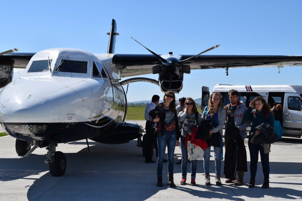 Lot z Mestii do Tbilisi