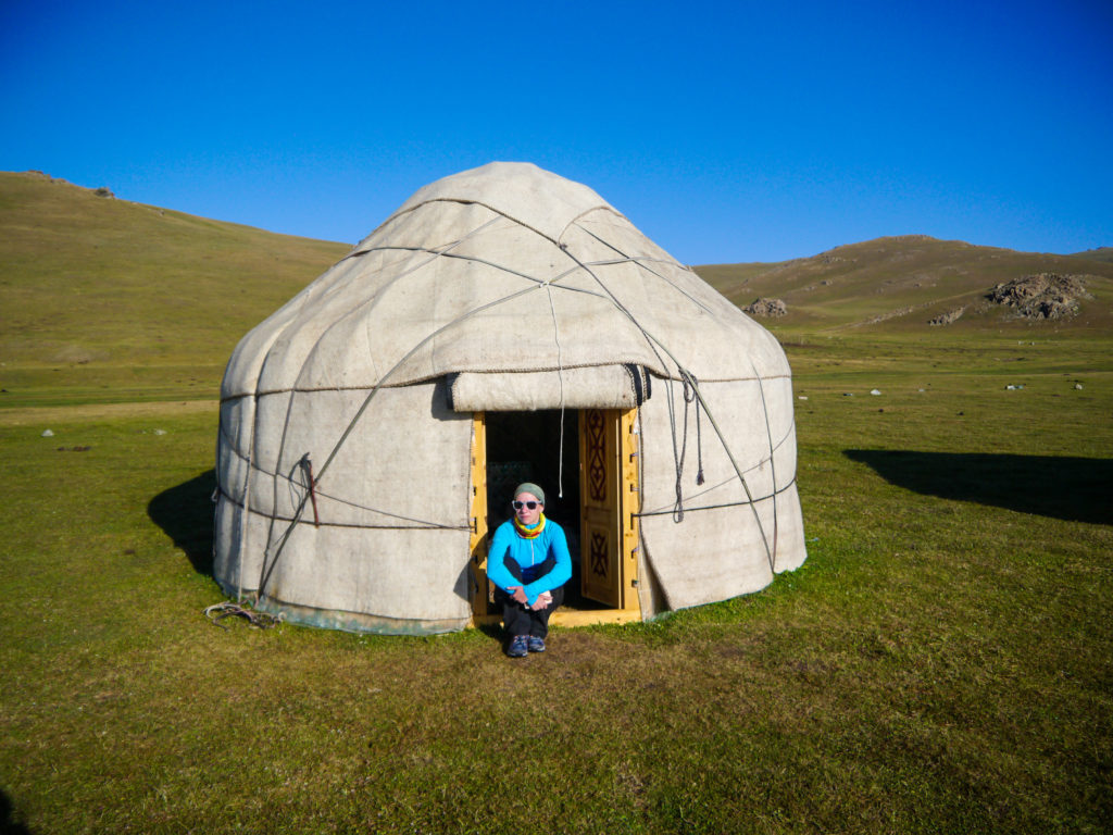 Jurty w Kirgistanie