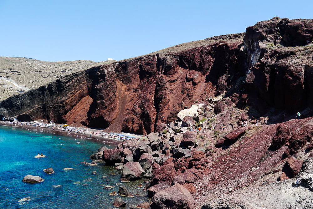 Red Beach Santorini