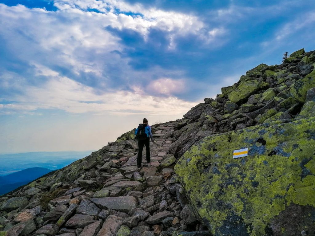 Żółty szlak na Śnieżne Kotły