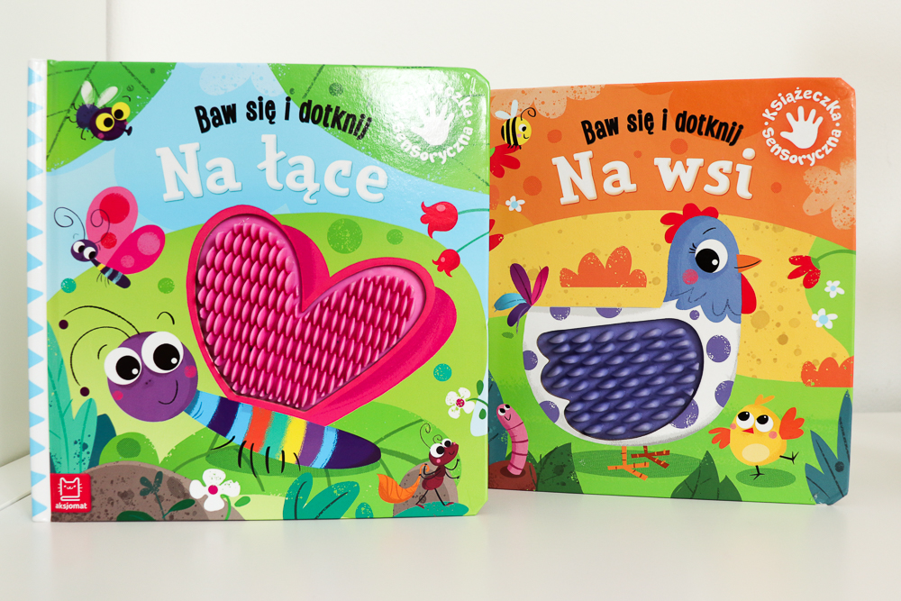 Książeczki sensoryczne dla dzieci