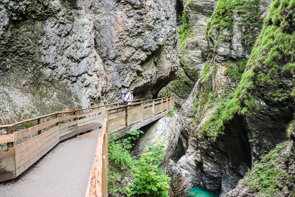 Liechtensteinklamm - zwiedzanie