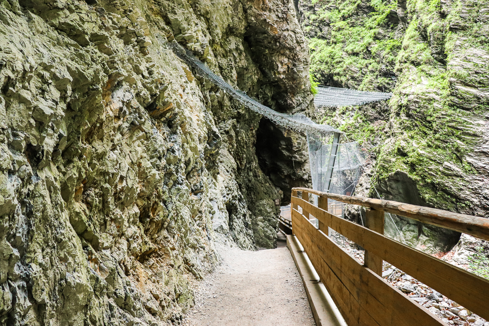 Liechtensteinklamm - zwiedzanie
