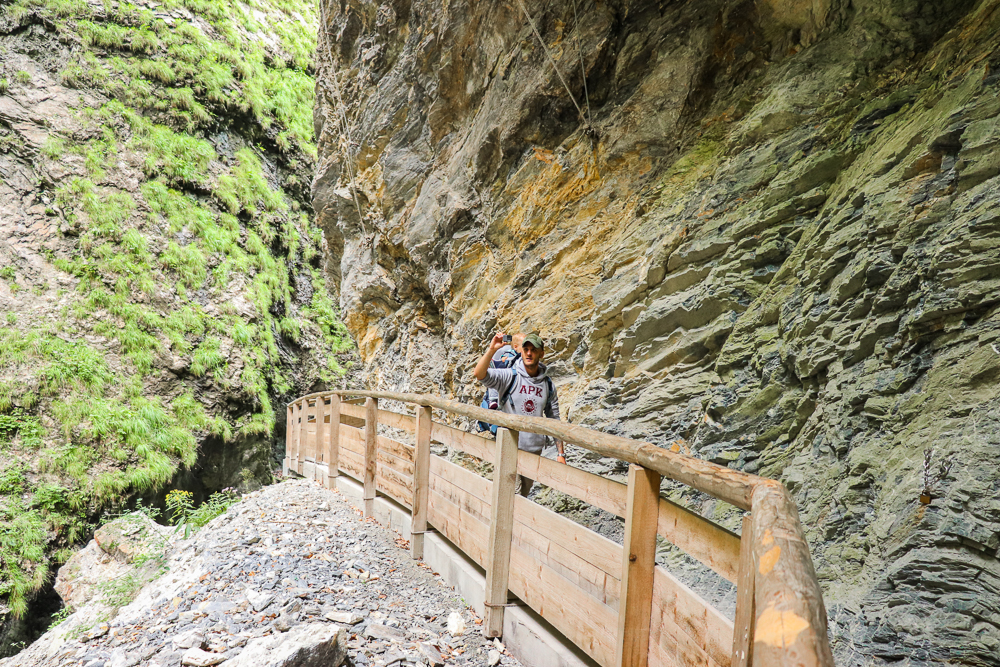 Liechtensteinklamm - zwiedzanie