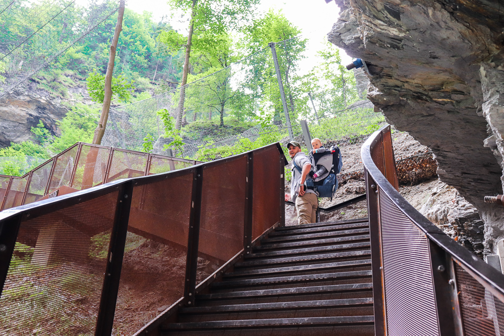 Liechtensteinklamm - zwiedzanie