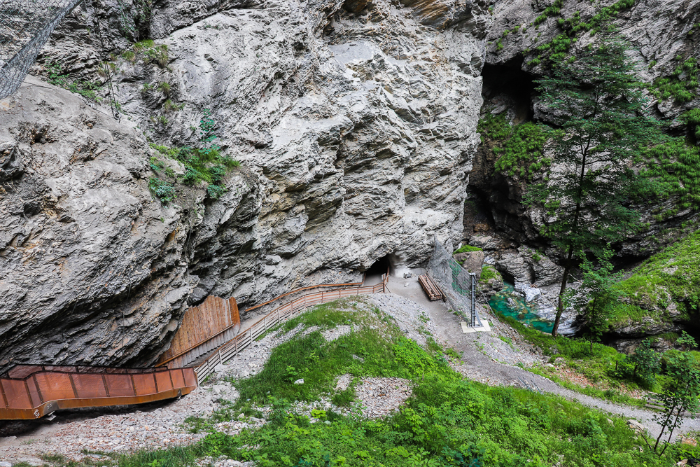 Liechtensteinklamm - zwiedzanie