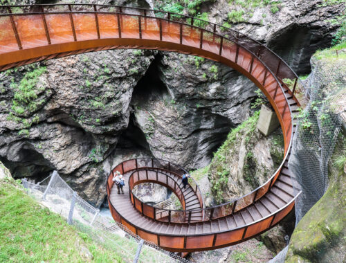 Liechtensteinklamm - zwiedzanie