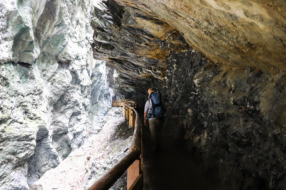 Liechtensteinklamm - zwiedzanie