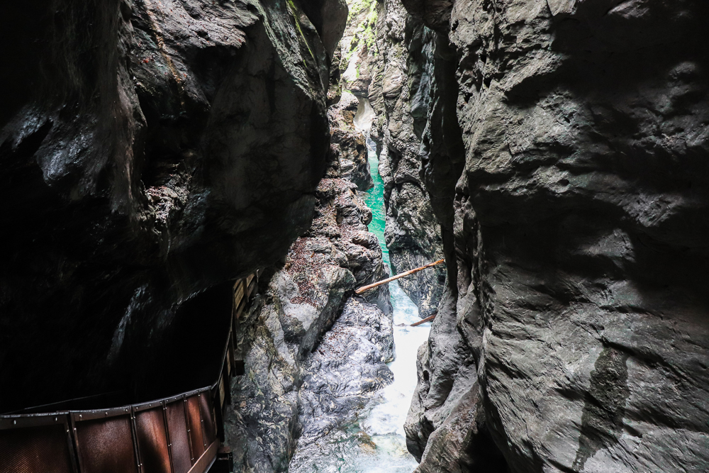 Liechtensteinklamm - zwiedzanie