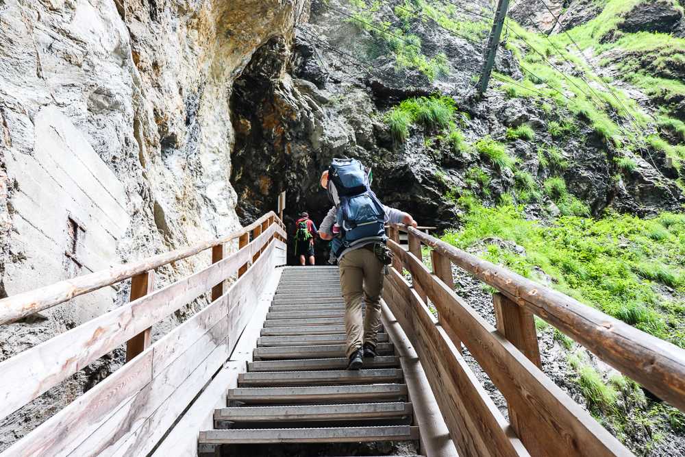 Liechtensteinklamm - zwiedzanie