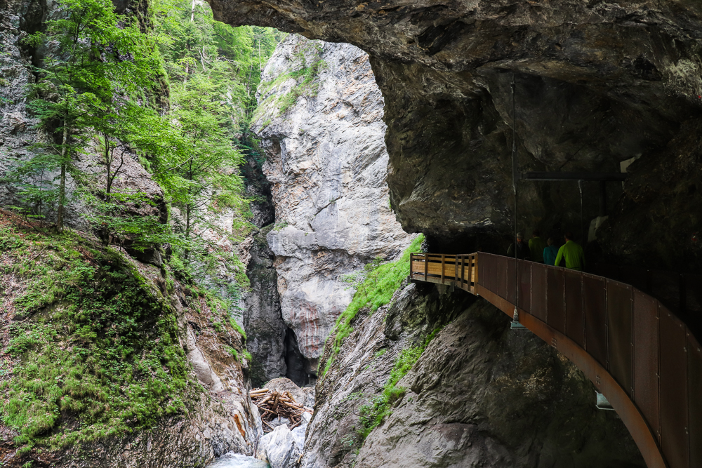 Liechtensteinklamm - zwiedzanie
