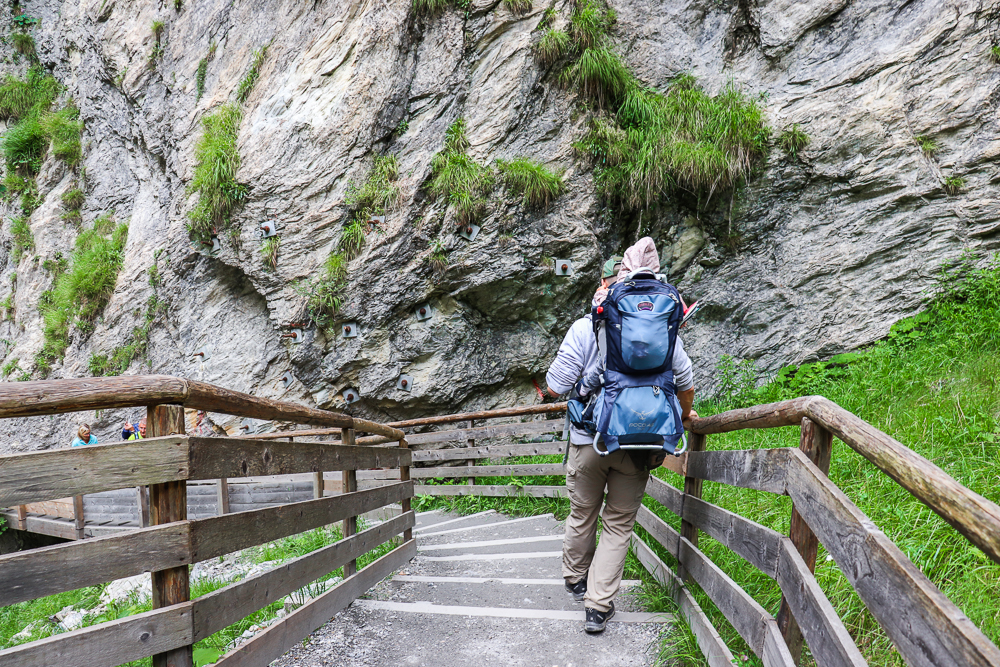 Liechtensteinklamm - zwiedzanie