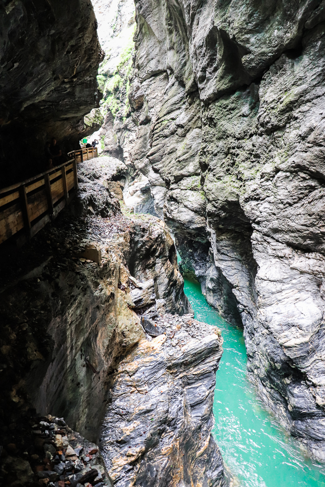 Liechtensteinklamm - zwiedzanie