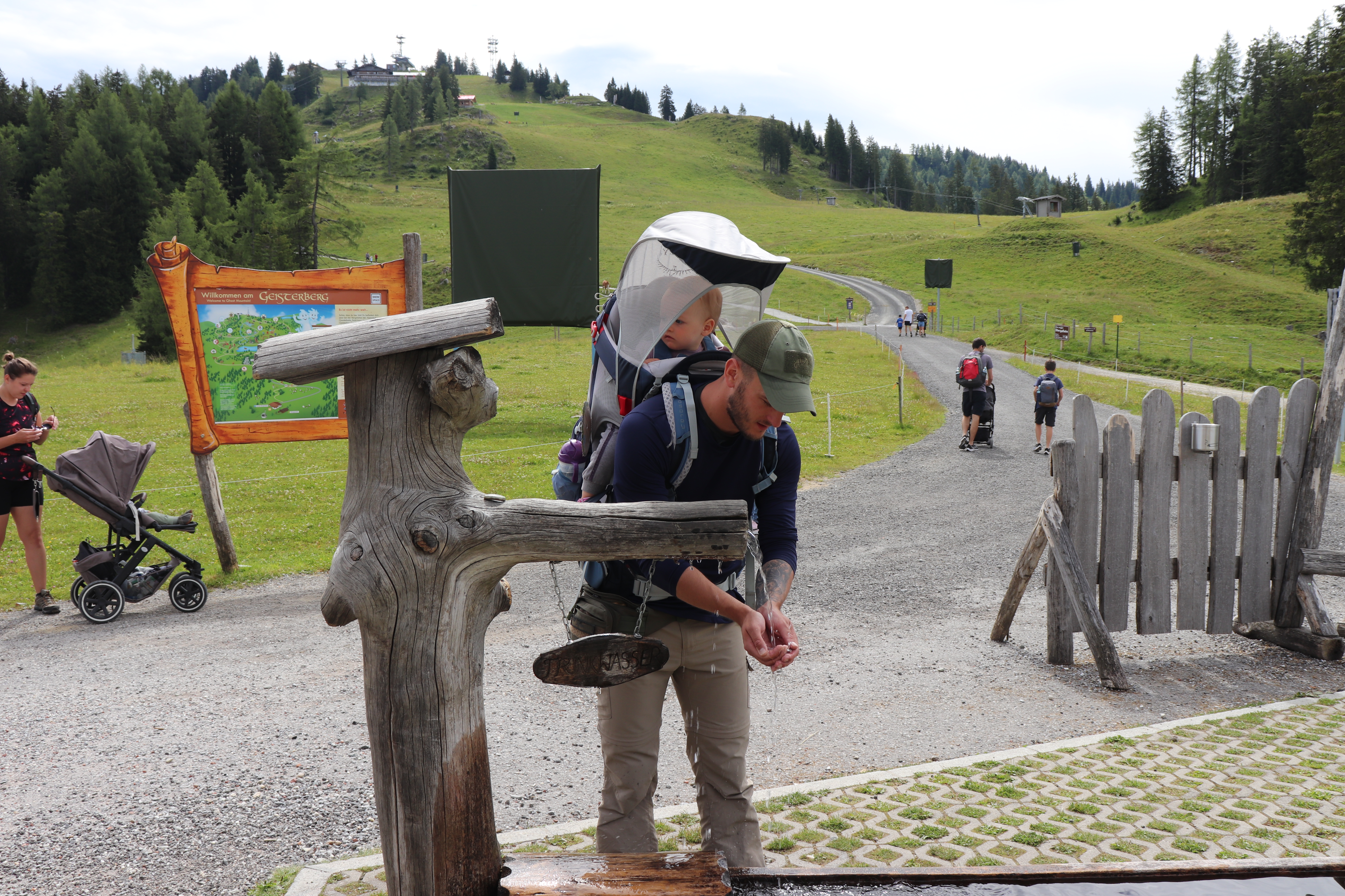 Alpendorf Gondola na Geisterberg